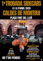 Primera Trobada de Sidecars de Caldes de Montbui