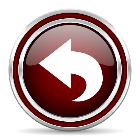 volver icono rojo 